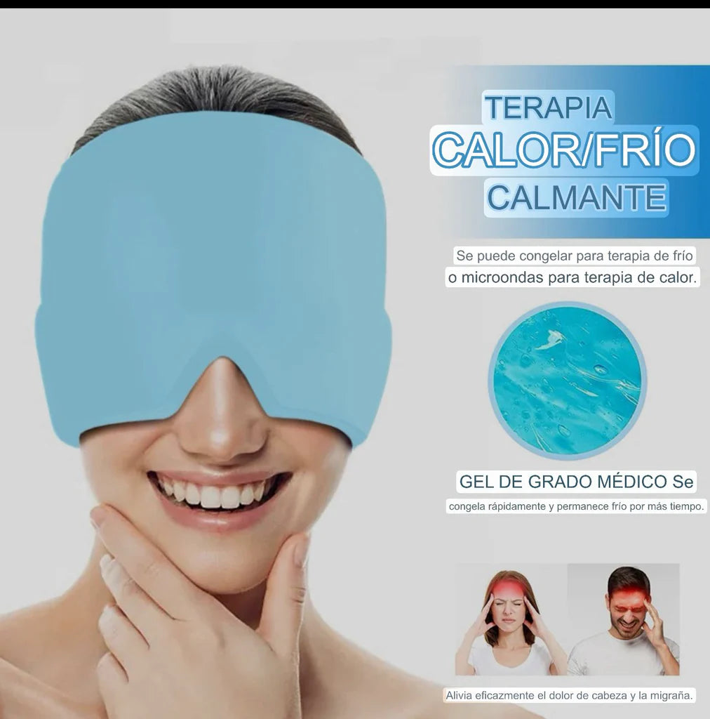 🧊 Gorro De Gel Para Dolor De Migraña - Alivio Eficaz y Natural 🌿