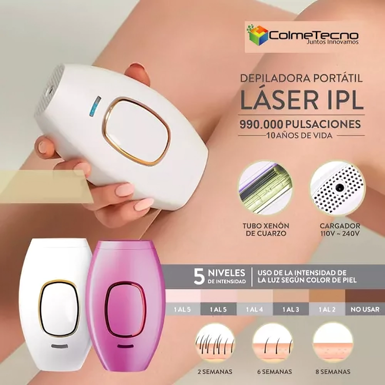 Depiladora Laser IPL 110V TODITO Compra en Linea con Envios Gratis a Toda Colombia