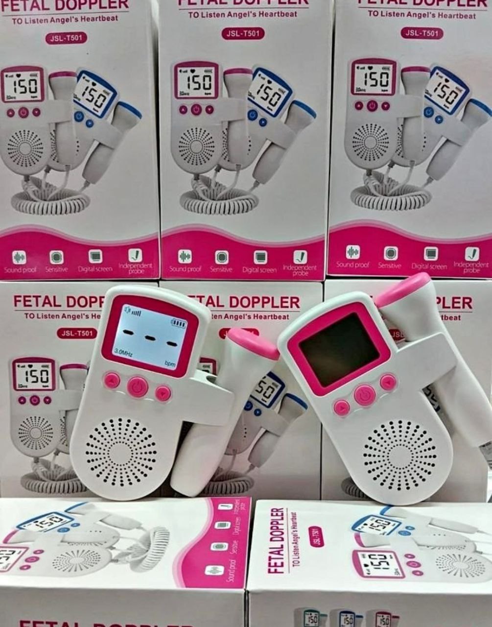 Doppler Fetal - Monitor de Frecuencia Cardíaca para Bebés sin Radiación